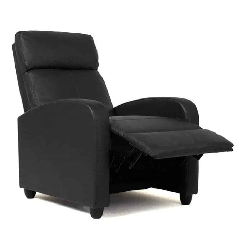 FDW Wingback Recliner Chair Leather