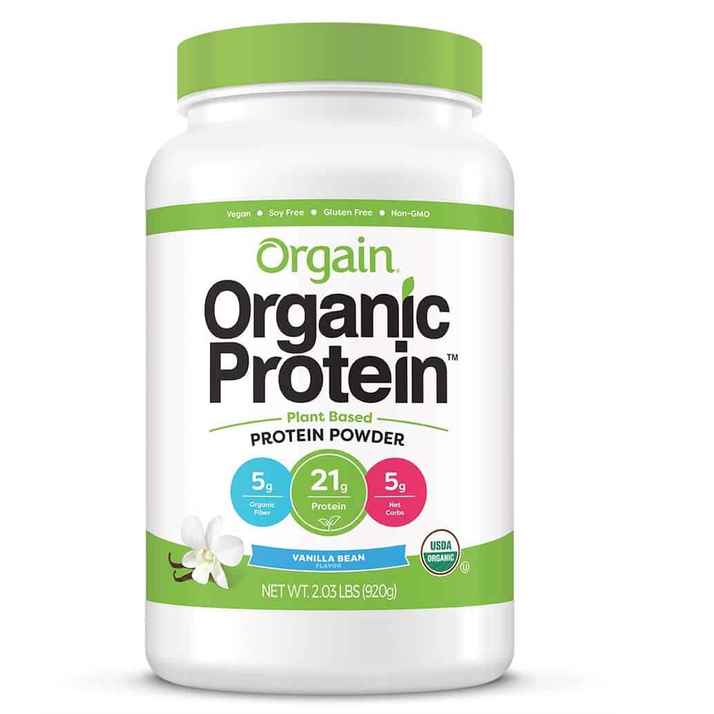 Orgain Organic Plant Based Protein Powder