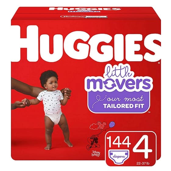 Huggies Little Movers Baby Diapers