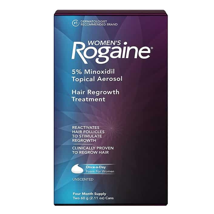 Women's Rogaine 5% Minoxidil Foam