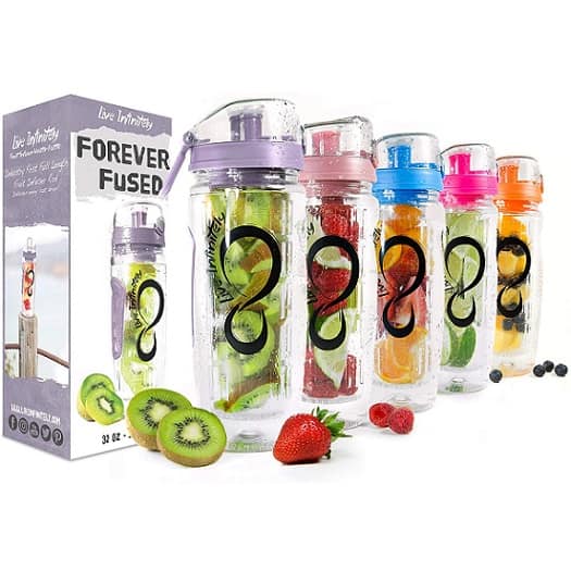 Live Infinitely 32 oz. Infuser Water Bottles