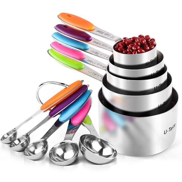 U-Taste Measuring Cups and Spoons Set